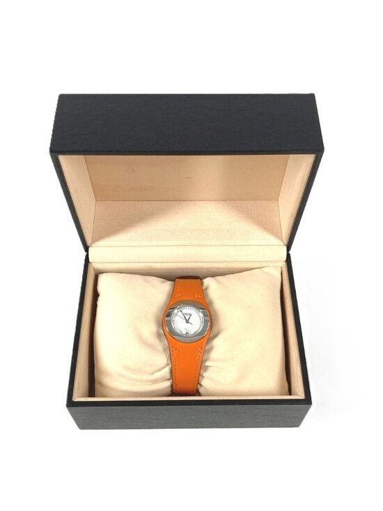 Hermes Watch Ahne Leather Orange main image 4